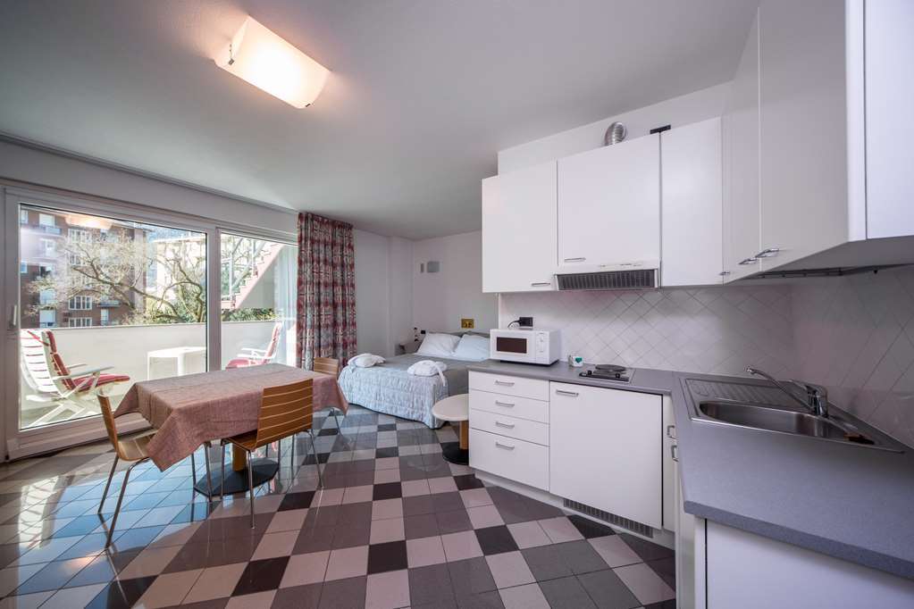 Piazzi House Apart otel Sondrio Oda fotoğraf